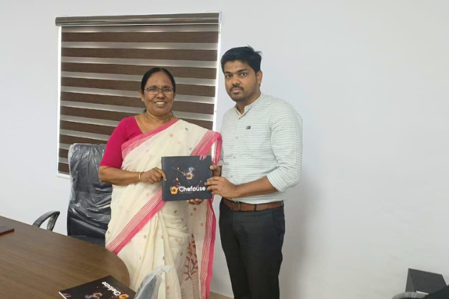With Sreemathi teacher